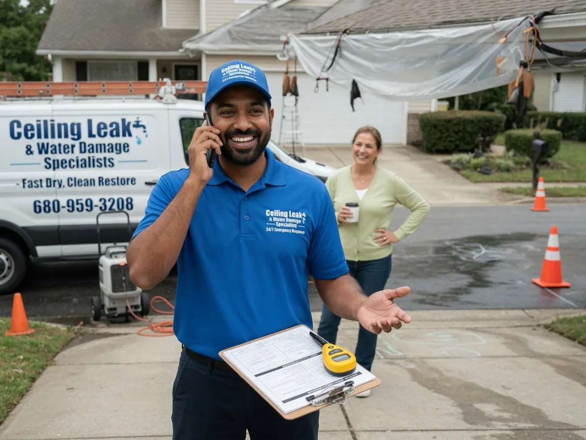 Ceiling Leak Cleanup Castleton, VA FAQs